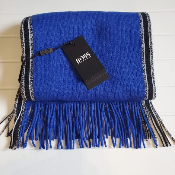 Boss Hugo Boss Men's Wool Blend Scarf - Picture 2 of 6